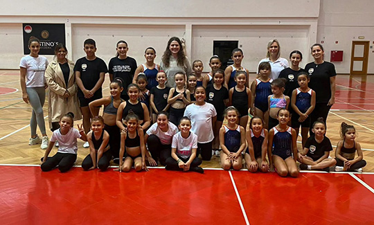 Estágio da Seleção Regional de Ginástica Aeróbica